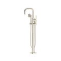 Rohl Armstrong Single Hole Floor Mount Tub Filler Trim With U-Spout U.TAR05F1HTPN